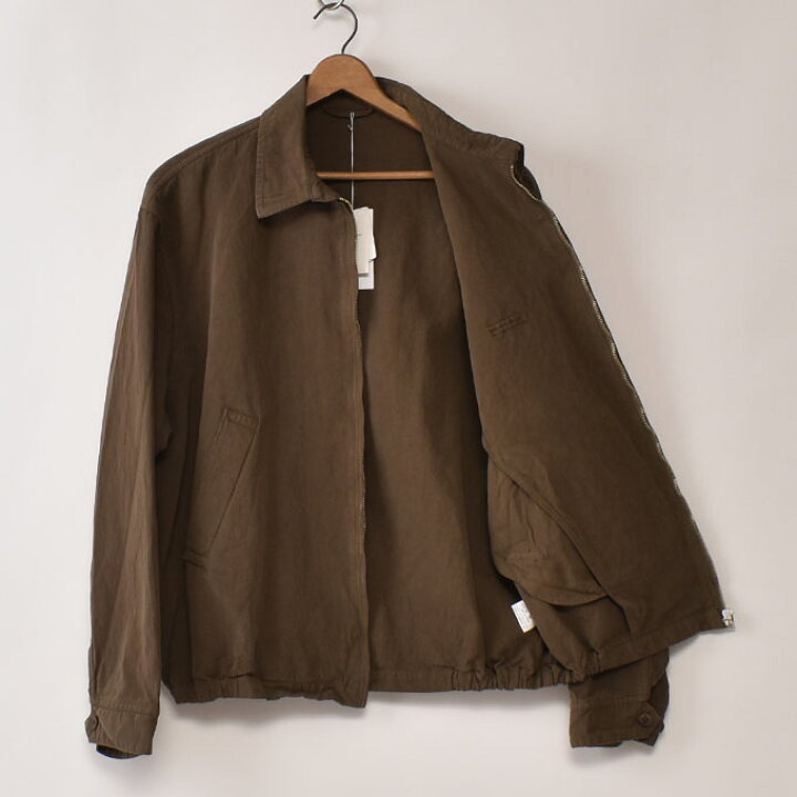 楽天市場】KAPTAIN SUNSHINE / Gaba. Zip Blouson (KS26SJK25) / BLACK 