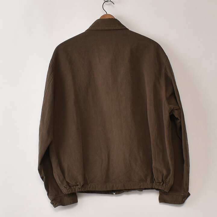 楽天市場】KAPTAIN SUNSHINE / Gaba. Zip Blouson (KS26SJK25) / BLACK 