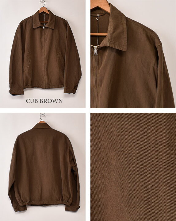 楽天市場】KAPTAIN SUNSHINE / Gaba. Zip Blouson (KS26SJK25) / BLACK 