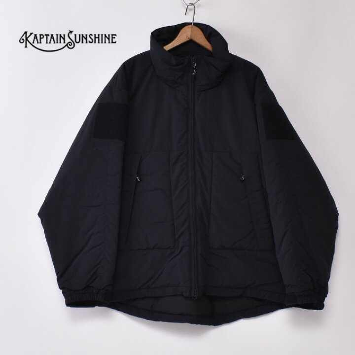 楽天市場】KAPTAIN SUNSHINE / Puffer Mil Jacket (KS24FJK11) / BLACK 