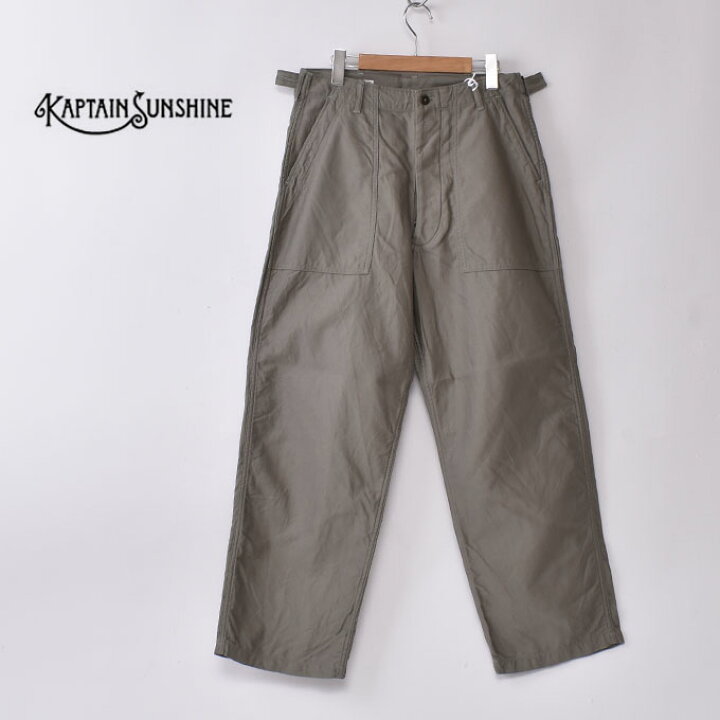 楽天市場】KAPTAIN SUNSHINE / Baker Pants (KSBSPT01) / GREEN 