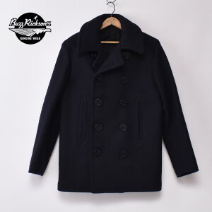 BUZZRICKSON'S / Lot No.BR11554 / PEA-COAT gNAVAL CLOTHING FACTORYh / NAVYoYN\Y / s[R[g i[oN[WOt@Ng[ / lCr[