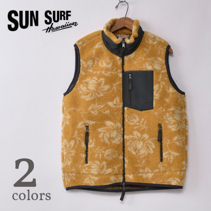 楽天市場】SUN SURF / Lot No. SS15667 / BOA VEST ISLAND FLOWER 