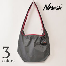 NANGA / POCKETABLE SHOULDER BAGナンガ / ポケッタブル ショルダーバッグ エコバッグ 携帯バッグ 全3色[ネコポス対応]z10x