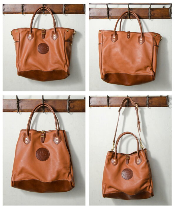 楽天市場】【YUKETEN】ユケテンLeather Tote With Strap（レザートート 