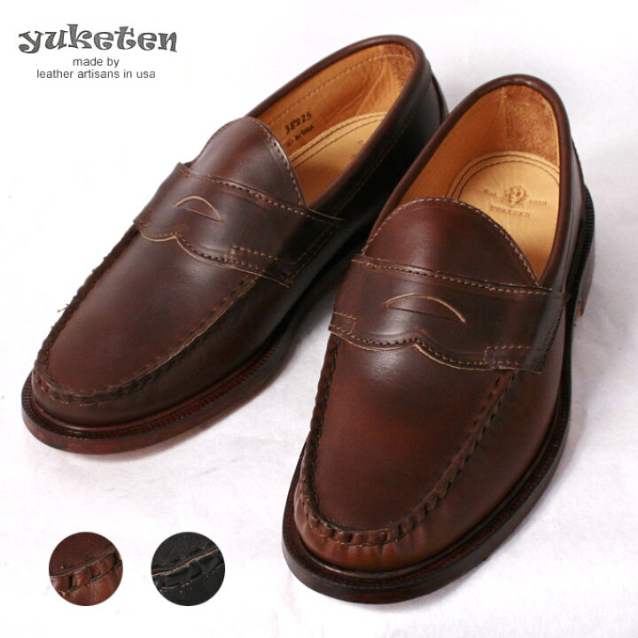 楽天市場】【YUKETEN】ユケテンPenny Loafer ペニーローファー全2色 