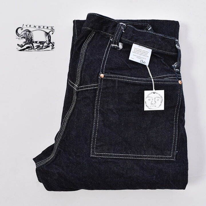 楽天市場】【TENDER Co.】テンダーTYPE 130 RINCE TAPERED JEANS130 