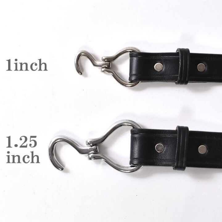 楽天市場】Tory Leather / 1.25” Bridle Leather Hook Buckle Belt 