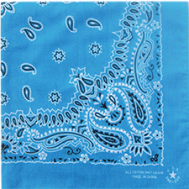 安心の日本製！大き〜い！【人気No.1】大判バンダナ【size66cm×66cm】をお探しの方へ「ウエーブG」10配色「綿100％日本製」【1～6枚送料250円】【RCP】