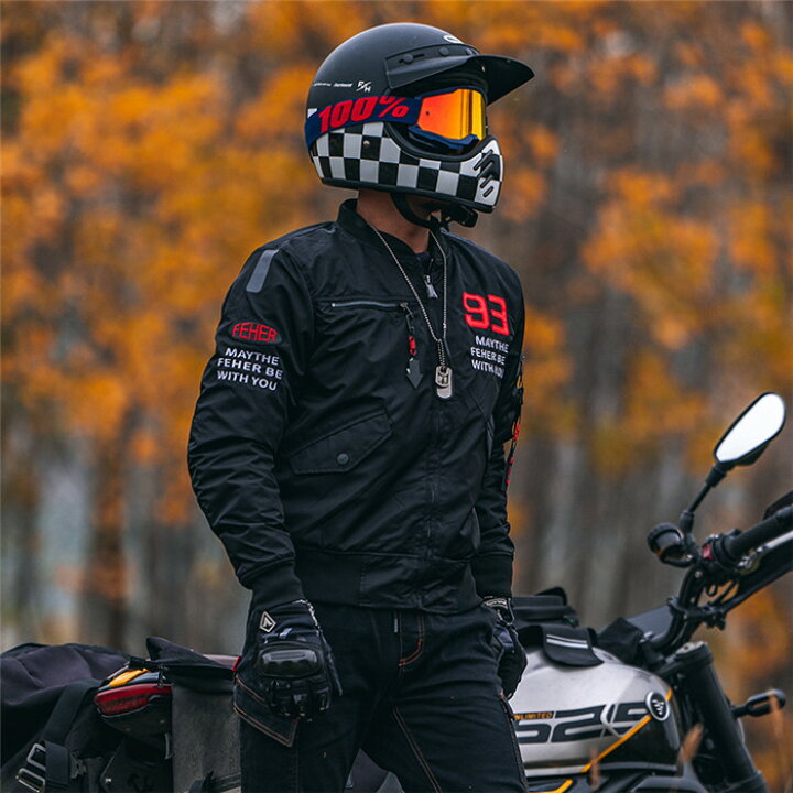 楽天市場】「クーポンで10％オフ」 バイクジャケット バイクウエア 