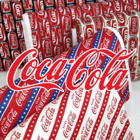 オックス コカコーラ(単位50cm)Coca-Cola/コーク/缶/ロゴ/入園入学/通園通学/スクールグッズ/生地/綿/コットン