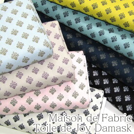 シーチング　Maison de Fabric Toile de Jouy Damask　トワルドジュイ　ダマスク（単位50cm）ヨーロッパ/アンティーク/プリント/コットン/綿/生地