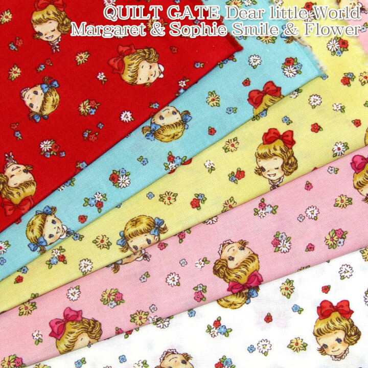 楽天市場】【ポイント5倍】キルトゲイト シーチングQUILT GATE Dear little World Margaret Sophie Smile Flower(単位50cm)ラブリー/カワイイ/フラワー/花/女の子/姉妹/生地/綿/コットン/プリント : 布地手芸の コットンプラザ 楽天市場】【ポイント5倍】キルトゲイト シーチングQUILT GATE Dear little World Margaret Sophie Smile Flower(単位50cm)ラブリー/カワイイ/フラワー/花/女の子/姉妹/生地/綿/コットン/プリント : 布地手芸の コットンプラザ