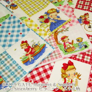 LgQCg V[`O }[Kbg\tB[ 6th Love strawberry sNjbN pl(P1pl)QUILT GATE/Margaret & Sophie/Dear little World/}[Kbg&\tB[/u[/킢/̎q/o