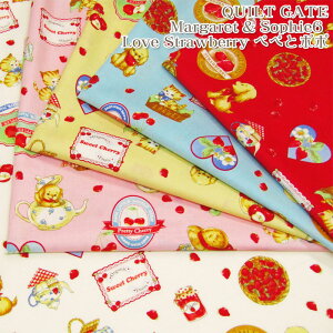 50OFF LgQCg V[`O }[Kbg\tB[ 6th Love strawberry yyƃ||(P50cm)QUILT GATE/Margaret & Sophie/Dear little World/}[Kbg&\tB[/u[/킢/̎q/o/n/