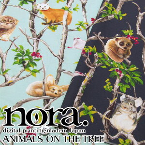 nora. digital printing madein Japan V[`O@fW^vg@ANIMALS ON THE TREEiP50cmj/Aj}/ǂԂ/C^`/K/m/GX^WI/Rbg//n/z/vg