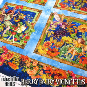 USA Cotton }CP~[t@ubN BERRY FAIRY VIGNETTESpliP:1pljmichael miller FABRICS/AJt@ubN/n/Rbg//vg/tFA[/d/H/؂̎/ʎ