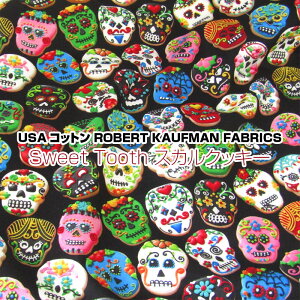 USARbg ROBERT KAUFMAN FABRICS Sweet Tooth XJNbL[(P50cm)o[gJt}/AJt@ubN/n//Rbg/V[`O/vg/ACVONbL[/XC[c/skull/LVR/
