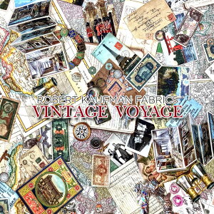 USARbg ROBERT KAUFMAN FABRICSVINTAGE VOYAGE(P50cm)o[gJt}/Aimee Stewart/GC~[X`[g/n/z//V[`O/vg/̎vo/R[W/g/n}/s/`Pbg/ʐ^/