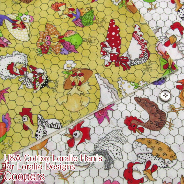 楽天市場】USA Cotton Loralie Harris for Loralie Designs Coopers  