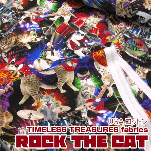 USARbg@TIMELESS TREASURES fabrics@ROCK THE CAT(P50cm)AJt@ubN/n/z//vg/V[`O/lR/L/Lbg/oh/bN/y/~[WbN/^CXgW[