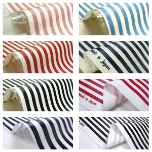 つや消しラミネートロンドンストライプ(単位10cm)フレンチストライプ/縞/撥水加工/ビニールコーティング/ビニコ/生地