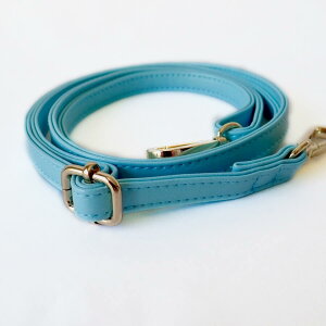 ショルダーストラップ 〈アクア〉【パーツ/手芸/編み物/手編み/持ち手/ストラップ】