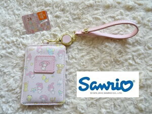 SR38 サンリオ マイメロディ リール付きパスケース 通販 パスケース リール付き パスポーチ IDカードホルダー 定期入れ おしゃれ レディーキャラクター グッズ かわいい 中学生 小学生 高校生