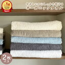 オーガニックコットン バスタオル 2枚セット 綿 タオル GOTS認証 オーガニックテキスタイル 天然素材 無農薬 無地 エコテックス 生成 ナチュラル くすみ アースカラー まとめ買い セット コスパ 001