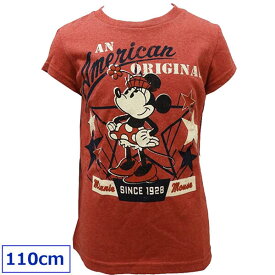 送料無料 Disney ディズニー ミニーマウス 子供服 キッズ 半袖Tシャツ 女の子 Tシャツ カットソー 110cm