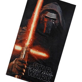 送料無料 STAR WARS スターウォーズ カイロ・レン 子供用 ビーチタオル レジャーバスタオル プールタオル 71×147cm 【アメリカ買付商品】