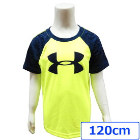 【メール便送料無料】UNDERARMOURアンダーアーマー子供服キッズキッズウエアスポーツウエア半袖Tシャツ120cm6歳イエロー【アメリカ買付商品】【SP10】