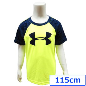 【メール便送料無料】UNDERARMOURアンダーアーマー子供服キッズキッズウエアスポーツウエア半袖Tシャツ115cm5歳イエロー【アメリカ買付商品】【SP10】