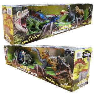  Dinosauras Attack tBMA 5̃Zbg Jm^EX pLPt@TEX XeSTEX A[`mTEX eBmTEX