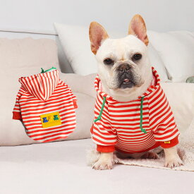 【全商品ポイント5倍】犬服 パーカー トレーナー パーカーフレブル フレンチブルドッグ 服 ドッグウェア ペットウェア ペット服 猫服 カジュアル 可愛い おしゃれ 女の子 男の子