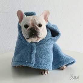 ペットマント 犬 着る毛布 猫 犬ペットドッグウエア ブランケット 防寒 もこもこ 可愛い ドット柄 猫 防寒着 もこもこ かわいい 人気 ファッション 暖かい コート パーカー 帽子 付き 洗える スナップボタン 着脱が簡単 男の子 女の子 オシャレ