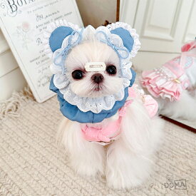 ペット用 スヌード フードカバー デニム 耳汚れ防止 耳カバー 食事スヌード 食事 散歩 かわいい 犬服 おしゃれ 犬用 猫用 春 秋 防寒 ペット服 おしゃれ 可愛い 汚れ防止