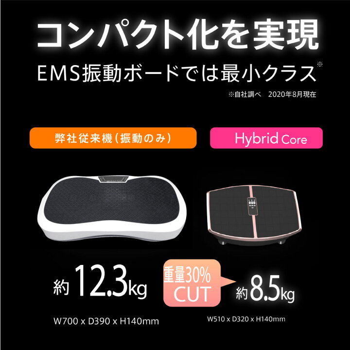 Hybrid Core 振動マシン 3D WAVE EMS