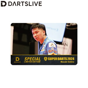 SUPER DARTS 2024 × DARTSLIVE PLAYER GOODS 鐳I@(_[cJ[h)