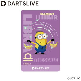 ミニオン DARTSLIVECARD 12星座シリーズ LIBRA(てんびん座)