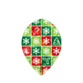 PROフライト indiesシリーズ クリスマスタイル ＜ティアドロップ ＞【プロ Flight インディーズ ソフトダーツ SOFTDARTS