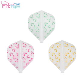 COSMO DARTS(コスモダーツ) Fit Flight(フィットフライト) × 水野智路 ver.1 スタンダード ナチュラル 水野智路選手モデル　(ダーツ フライト)