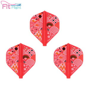 COSMO DARTS(RX_[c) Fit Flight(tBbgtCg) Printed Series Japanese Pattern2(Wpj[Y p^[2) X^_[h bh@(_[c tCg)