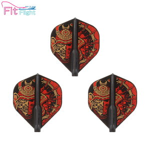 COSMO DARTS(RX_[c) Fit Flight(tBbgtCg) Printed Series Samurai Skull A X^_[h DubN@(_[c tCg)