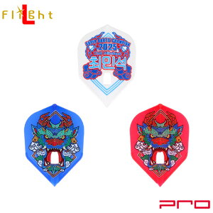 L-style(�G���X�^�C��) L-Flight PRO(�G���t���C�g �v��) Choi Min Seok 2025 SUPER DARTS CHAMPION �V�F�C�v MIX �`�F�E�~���\�N�I�胂�f���@(�_�[�c �t���C�g)