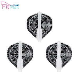 COSMO DARTS(�R�X���_�[�c) Fit Flight(�t�B�b�g�t���C�g) × Haupai Puha ver.2 �X�^���_�[�h �z���C�g �n�E�p�C�E�v�n�I�胂�f���@(�_�[�c �t���C�g)