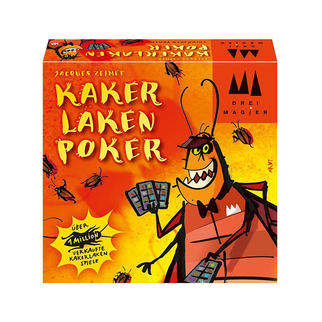 あす楽対応 ごきぶりポーカー Kaker Laken ボードゲーム 日本語マニュアル付き Poker カードゲーム 5 大好評