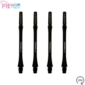Fit Shaft Carbon �X�����X�s�� C�u���b�N ��7���t�B�b�g�V���t�g �J�[�{��Slim Spin Black COSMODARTS �R�X�� �\�t�g�_�[�c �_�[�c�V���t�g �J�[�{���V���t�g �J�[�{��