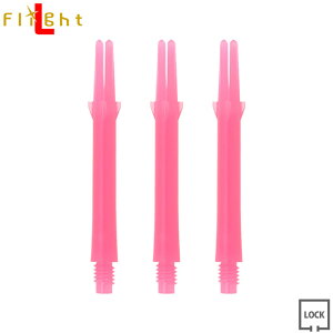 L-SHaft LOCK Xg[g VbLOsN L330 yringz@(GVtg bN Straight Shocking Pink \tg_[c SOFTDARTS