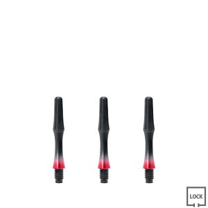 JOKERDRIVER ��-ZERO- Gradation SHAFT��BLACK �����^�C�v��18mm(S) �����b�h���y�W���[�J�[�h���C�o�[ �[�� �V���t�g �v���N�e�B�X �O���f�[�V���� �� �\�t�g�_�[�c SOFTDARTS